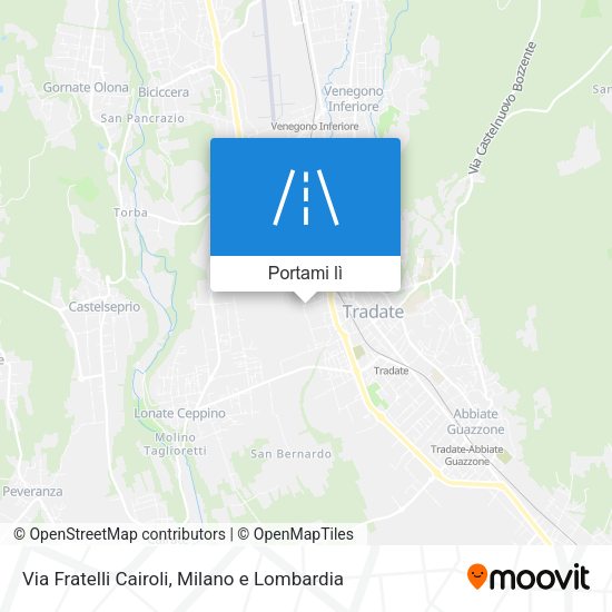 Mappa Via Fratelli Cairoli