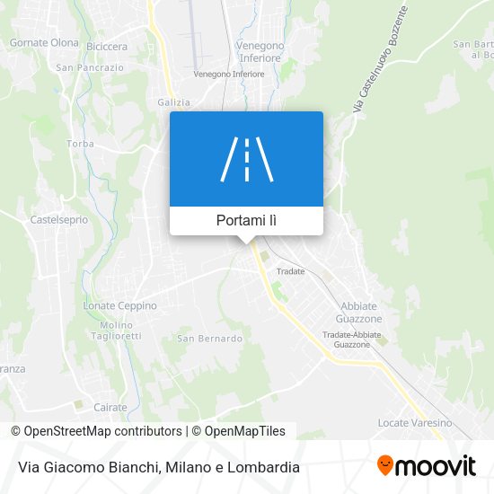 Mappa Via Giacomo Bianchi