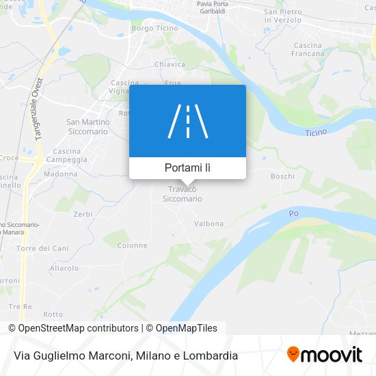 Mappa Via Guglielmo Marconi