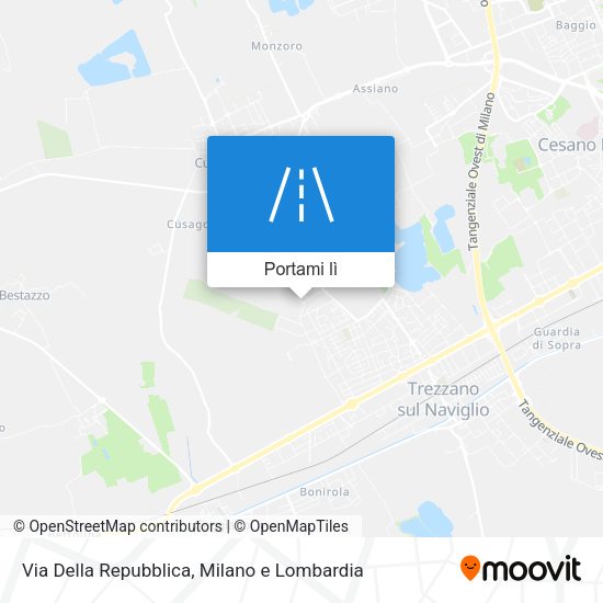 Mappa Via Della Repubblica