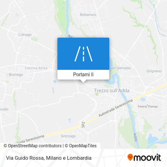 Mappa Via Guido Rossa