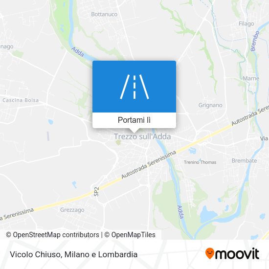 Mappa Vicolo Chiuso
