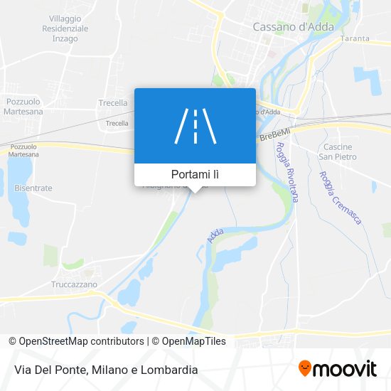 Mappa Via Del Ponte