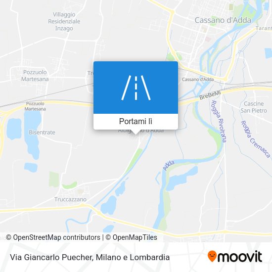 Mappa Via Giancarlo Puecher