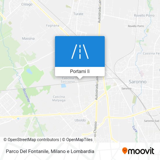 Mappa Parco Del Fontanile