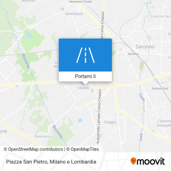 Mappa Piazza San Pietro