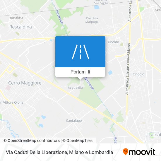 Mappa Via Caduti Della Liberazione