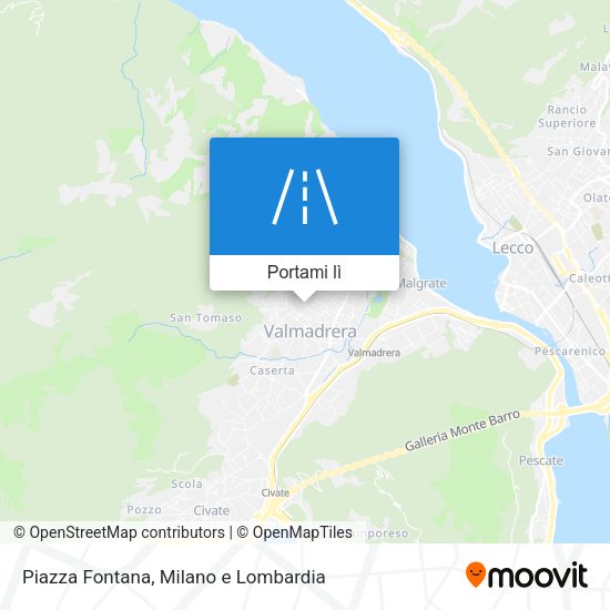 Mappa Piazza Fontana