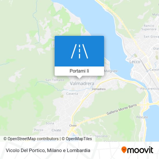 Mappa Vicolo Del Portico