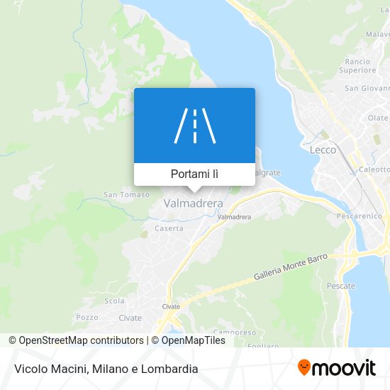 Mappa Vicolo Macini