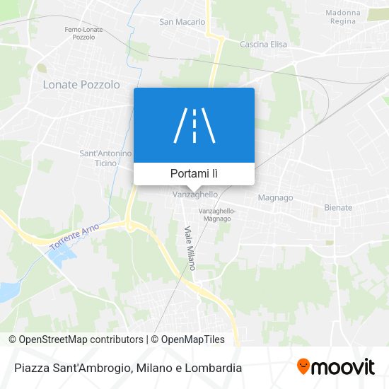 Mappa Piazza Sant'Ambrogio
