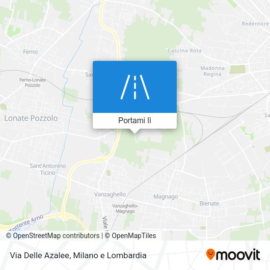 Mappa Via Delle Azalee