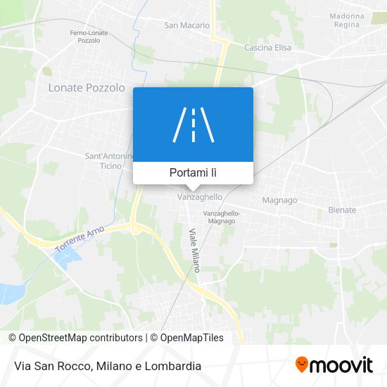 Mappa Via San Rocco