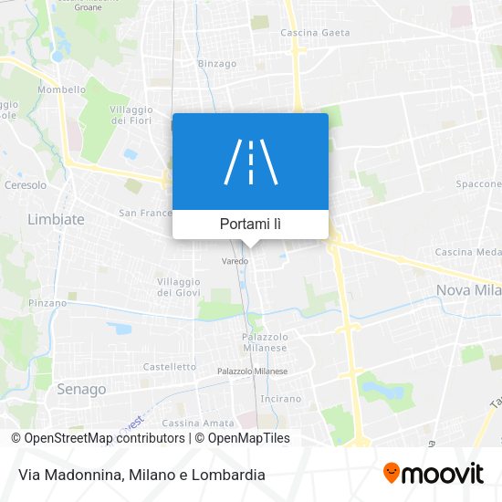 Mappa Via Madonnina