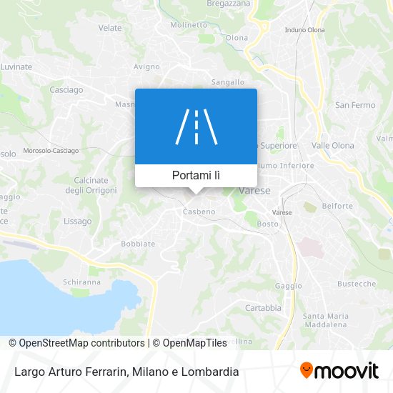 Mappa Largo Arturo Ferrarin