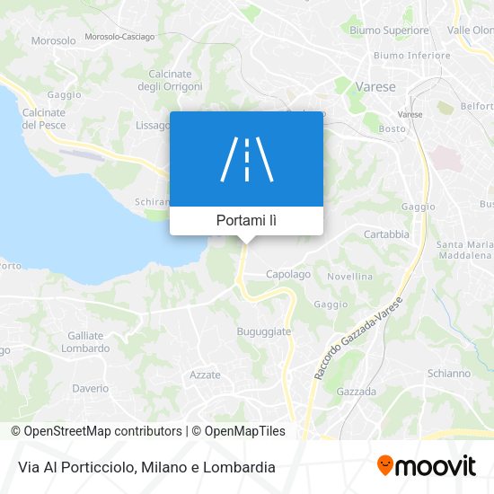 Mappa Via Al Porticciolo
