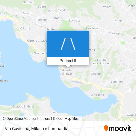Mappa Via Gavinana