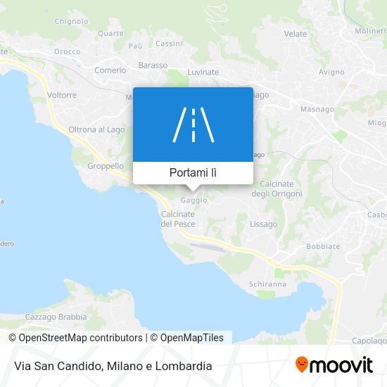 Mappa Via San Candido