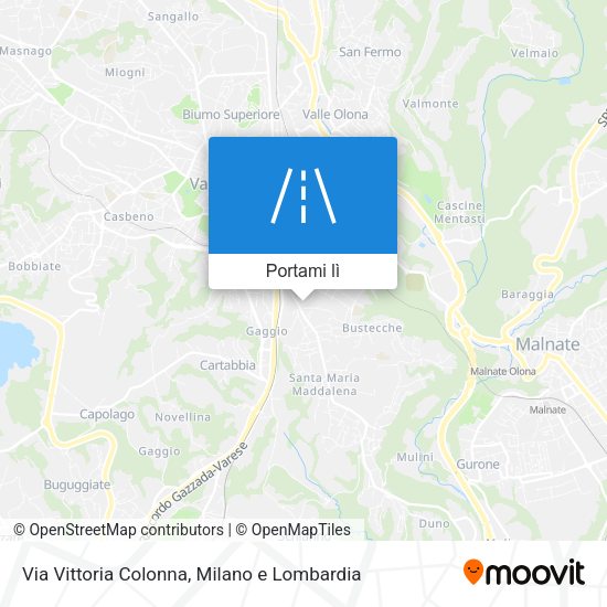 Mappa Via Vittoria Colonna