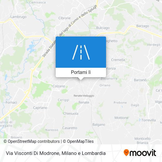 Mappa Via Visconti Di Modrone