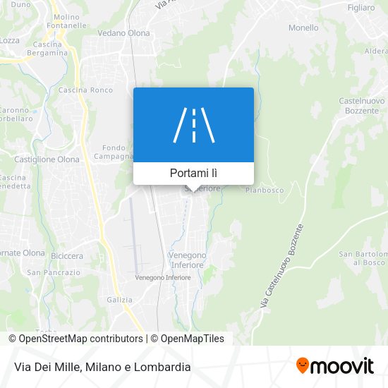 Mappa Via Dei Mille