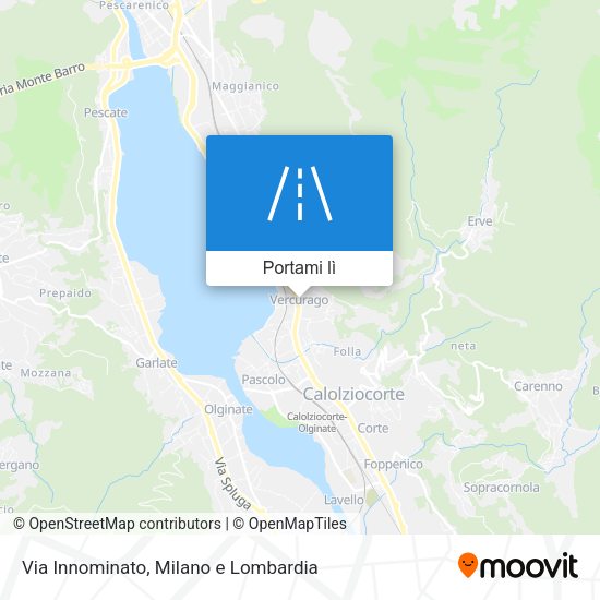 Mappa Via Innominato