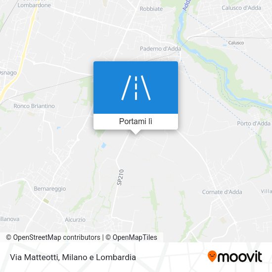 Mappa Via Matteotti