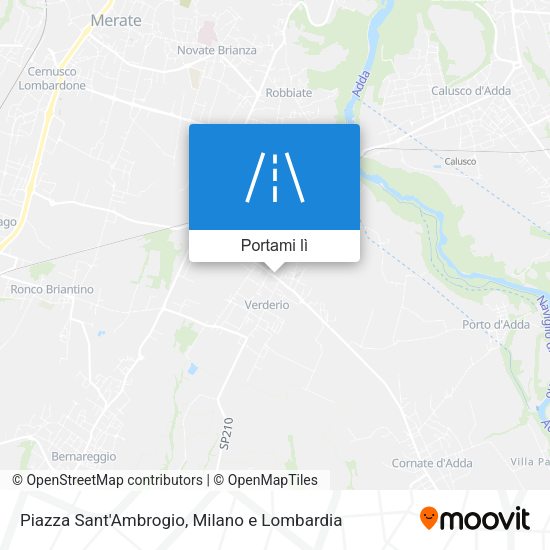 Mappa Piazza Sant'Ambrogio