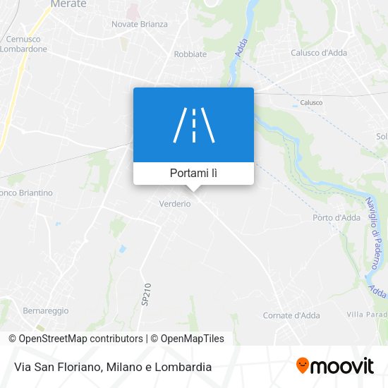 Mappa Via San Floriano
