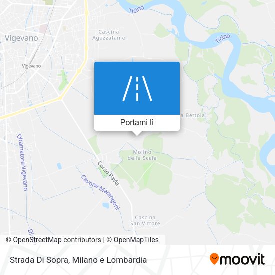Mappa Strada Di Sopra
