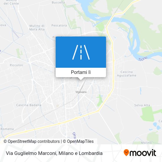 Mappa Via Guglielmo Marconi
