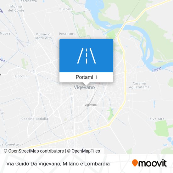 Mappa Via Guido Da Vigevano