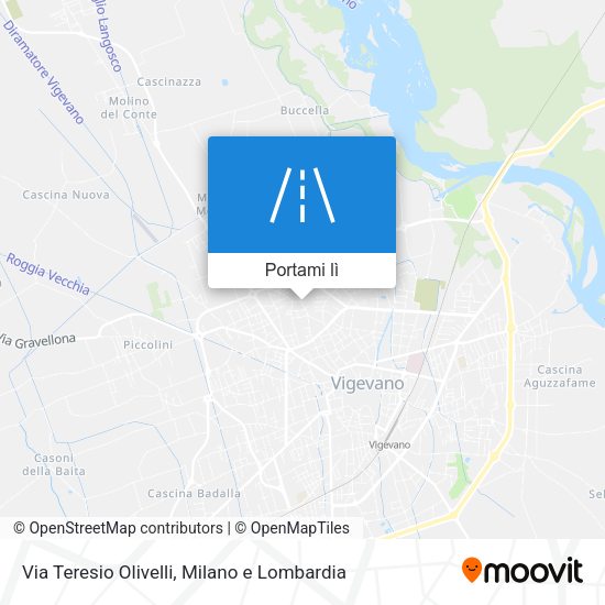 Mappa Via Teresio Olivelli