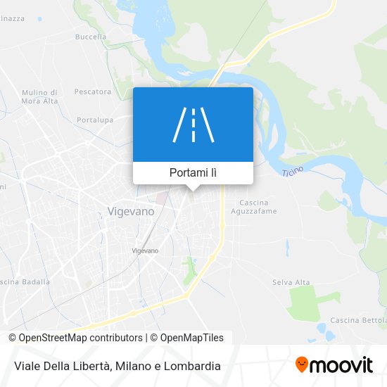 Mappa Viale Della Libertà