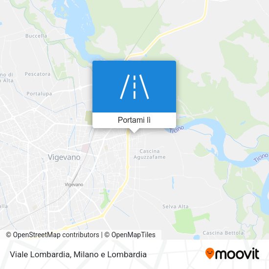 Mappa Viale Lombardia