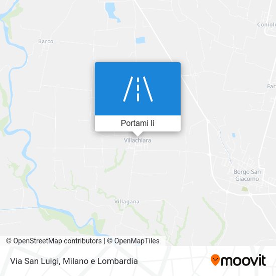 Mappa Via San Luigi