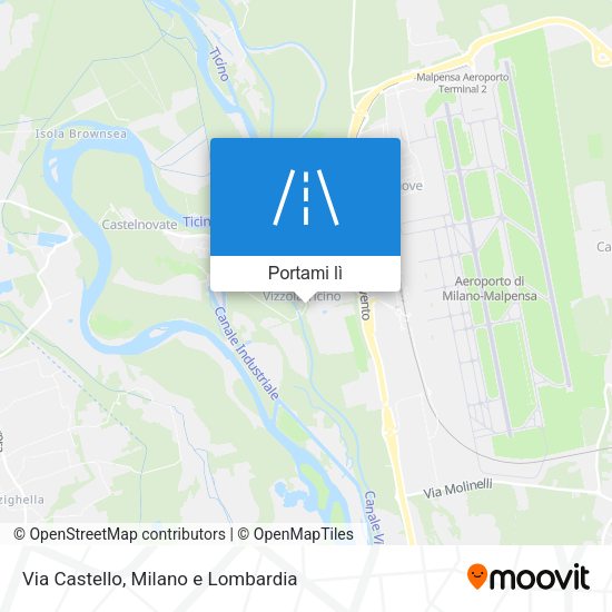 Mappa Via Castello