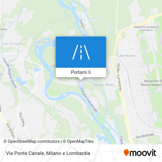 Mappa Via Ponte Canale