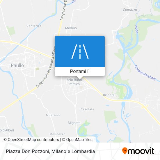 Mappa Piazza Don Pozzoni