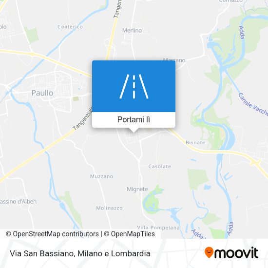 Mappa Via San Bassiano