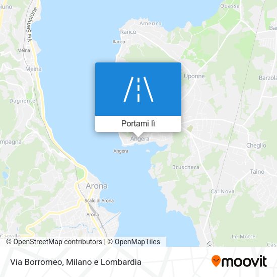 Mappa Via Borromeo