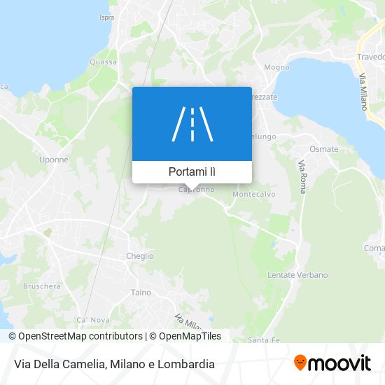 Mappa Via Della Camelia