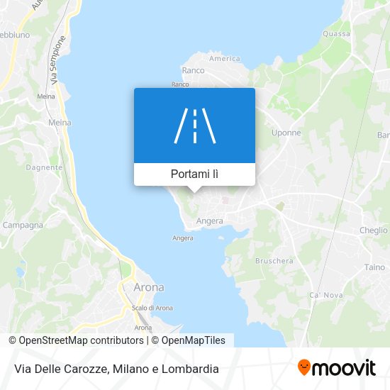 Mappa Via Delle Carozze