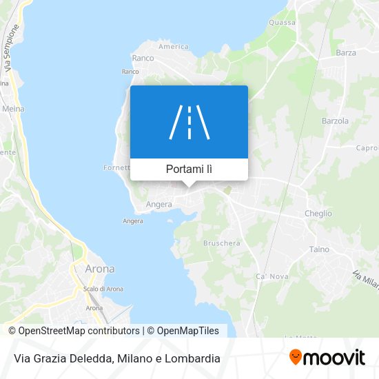 Mappa Via Grazia Deledda