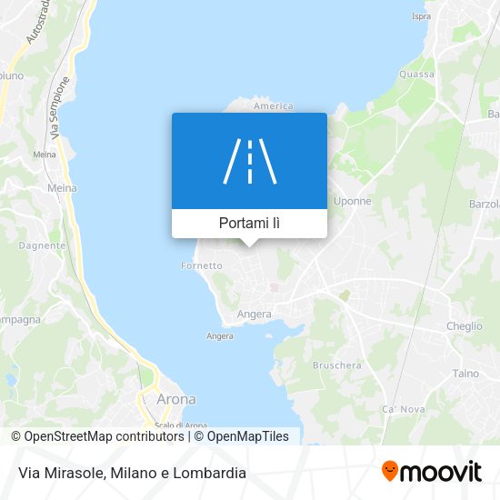 Mappa Via Mirasole