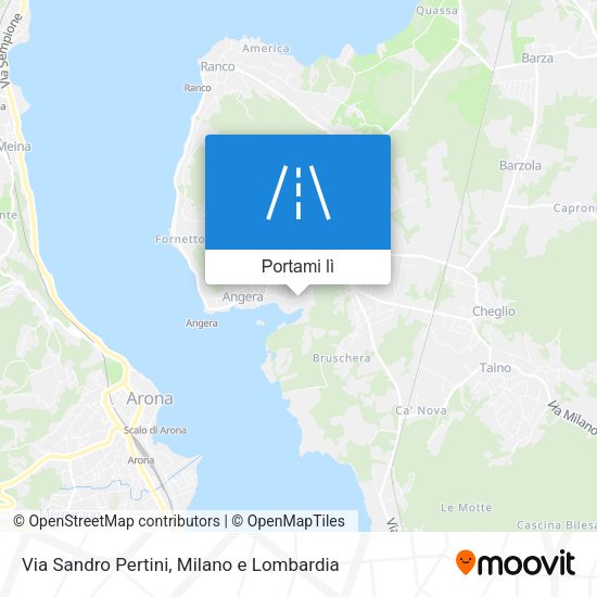 Mappa Via Sandro Pertini