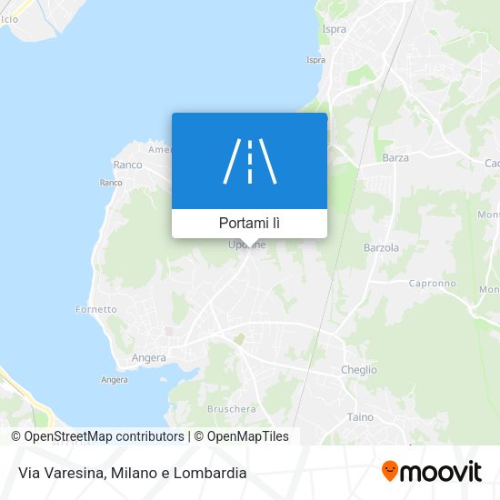 Mappa Via Varesina