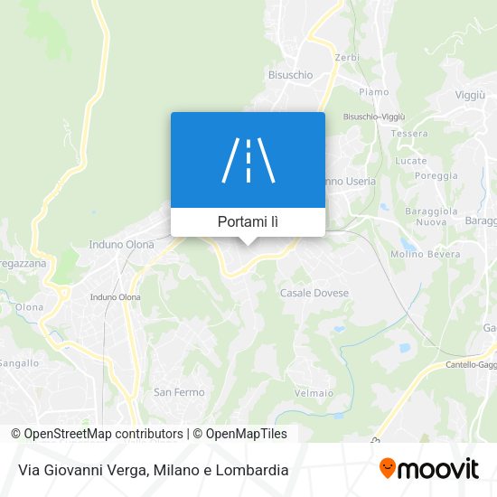 Mappa Via Giovanni Verga
