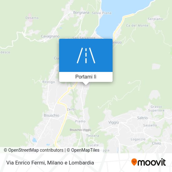 Mappa Via Enrico Fermi