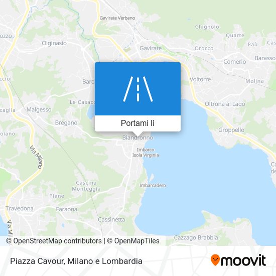 Mappa Piazza Cavour